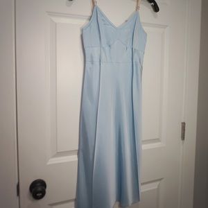 Helmut Lang Satin Slip Dress